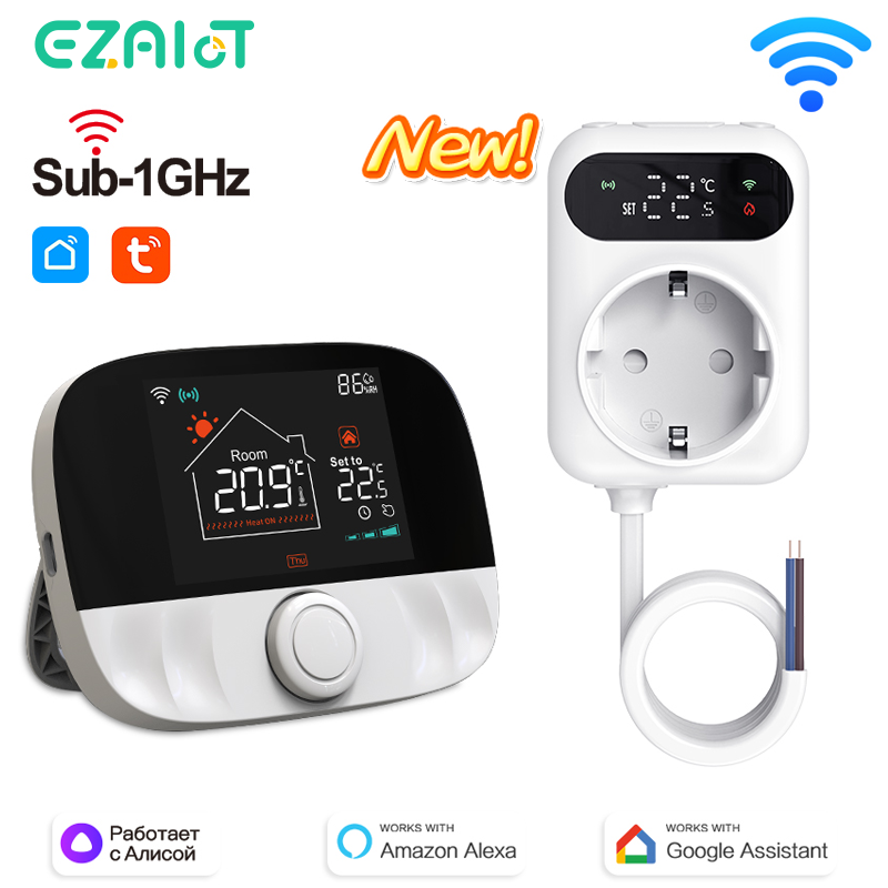 Smart Wall Socket - Tuya WiFi Smart Thermostat Water Gas