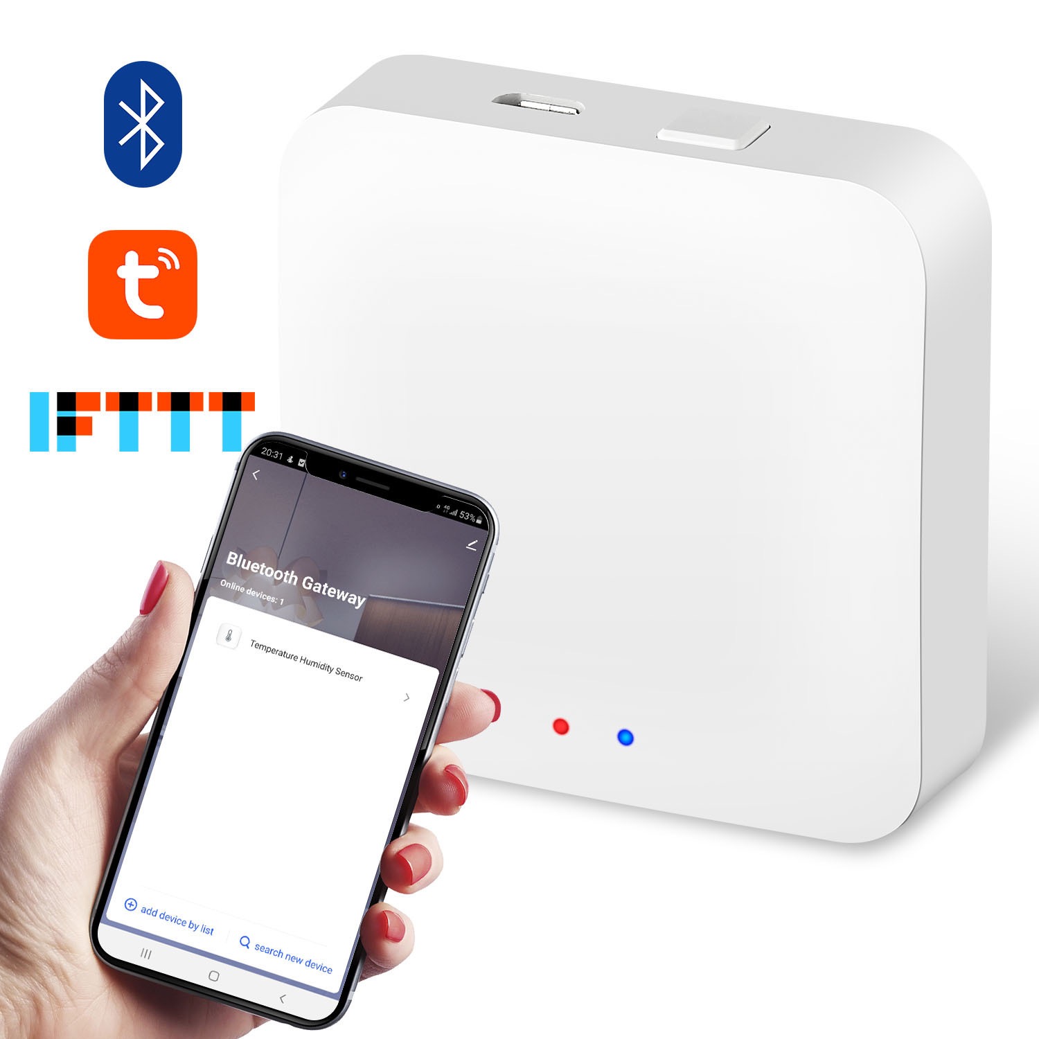 Smart Home Hub Ikea - Tuya ZigBee Multi-mode Gateway Hub Smart