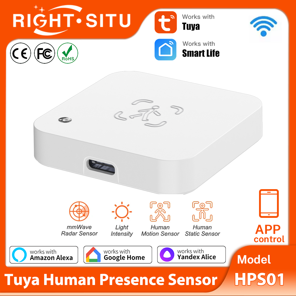 Pir Motion Sensor - Tuya WiFi MmWave Radar Detector Human