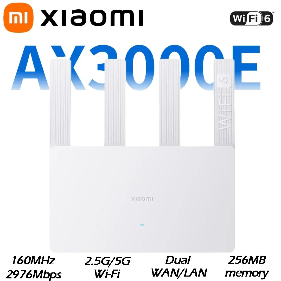Xiaomi Router AX3000E WiFi6 25 - Smart Home Dan recension och pris