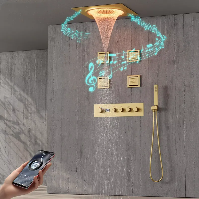 Smart LED Shower Set Bathroom  - Smart Home recension och pris