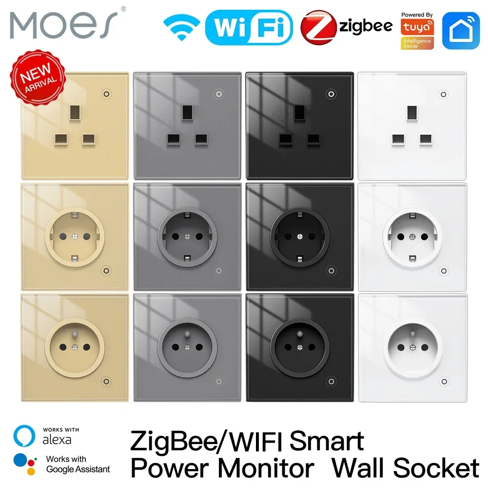 Moes ZigBee Wall Socket WIFI S - Smart Wall Socket recension och pris
