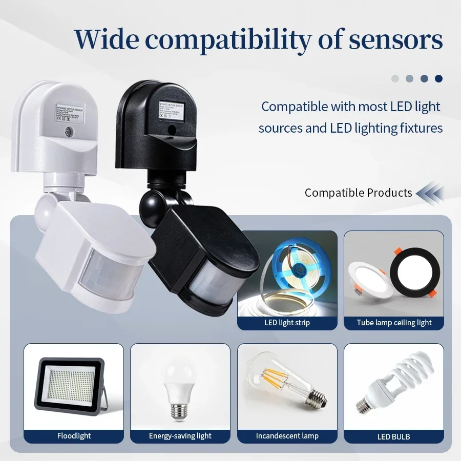 110-240V PIR Motion Sensor 12V - Pir Motion Sensor recension och pris