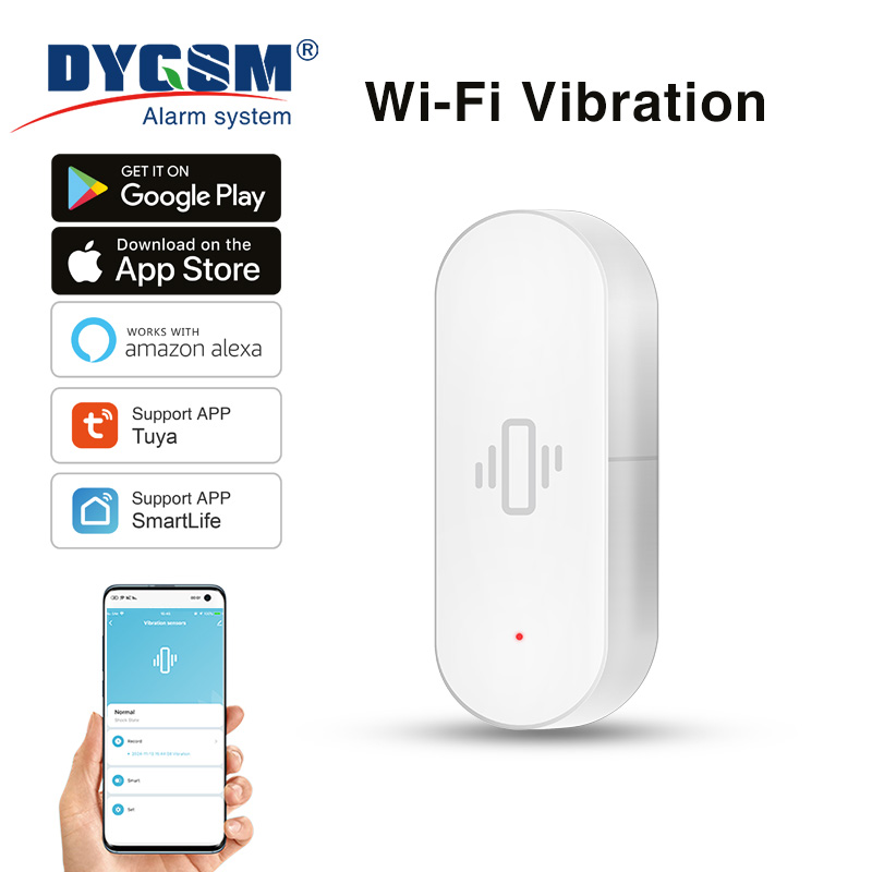 Tuya WiFi Vibration Sensor, Se - Smart Home Features recension och pris