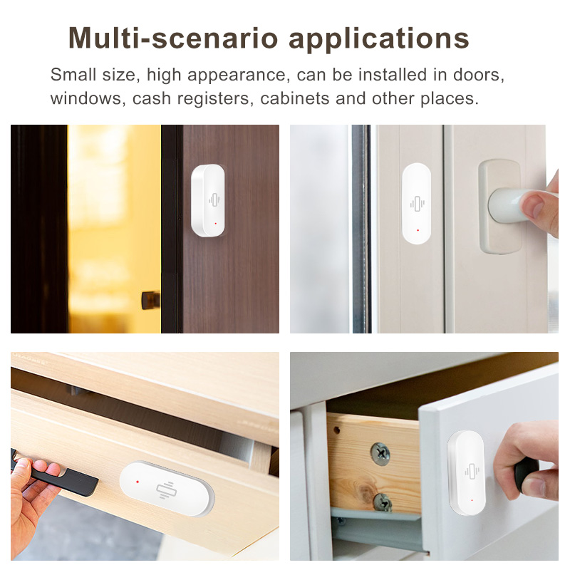 Tuya WiFi Vibration Sensor, Se - Smart Home Features recension och pris