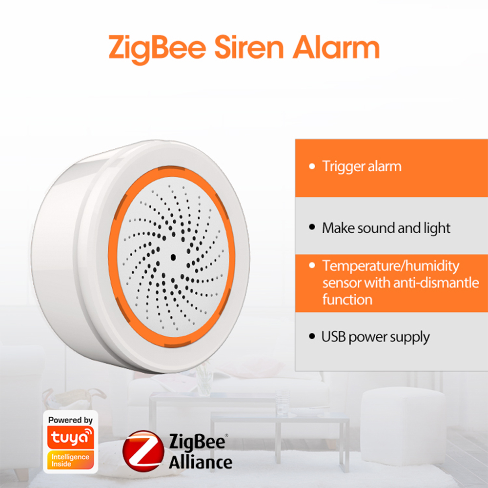 NEO-Tuya Zigbee Siren Gateway  - Smart Home Gira recension och pris