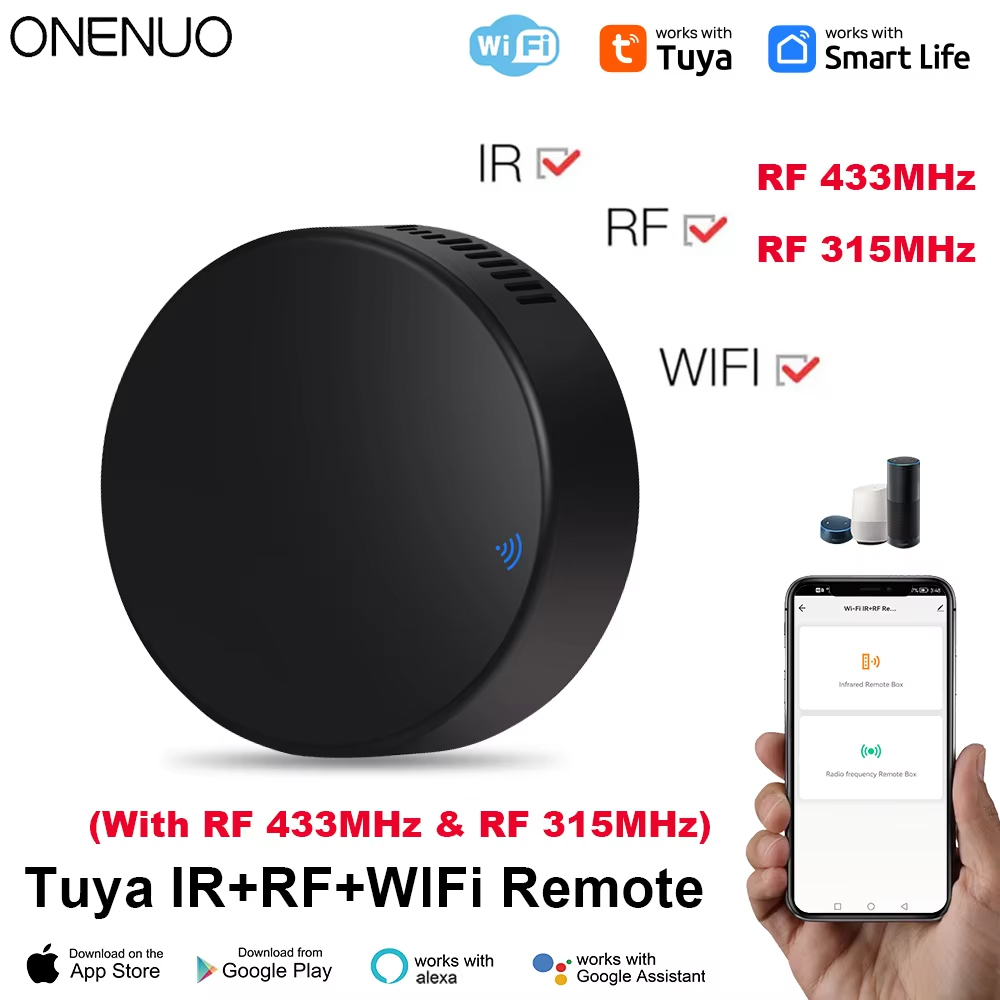 Tuya WiFi RF IR Remote Control - Smart Home Features recension och pris