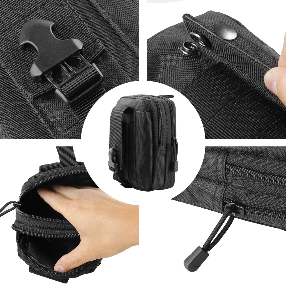 Tactical Waist Pouch Molle Wai - Smart Home Solution recension och pris