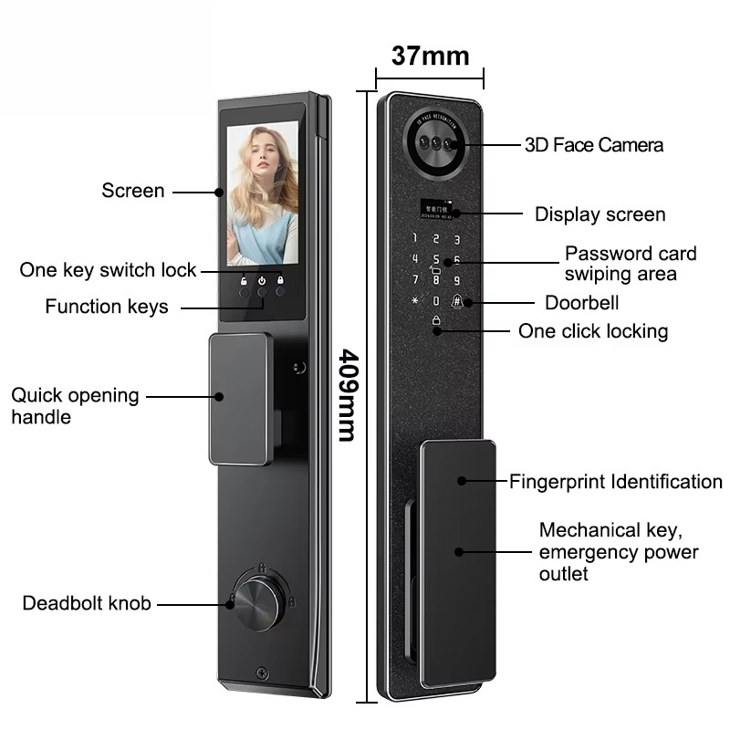 Tuya WiFi Smart Door Lock, Hom - Smart Home recension och pris