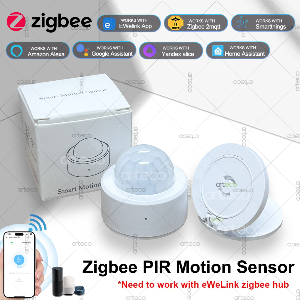 Ewelink Zigbee PIR Motion Sens - Smart Home Google Assistant recension och pris