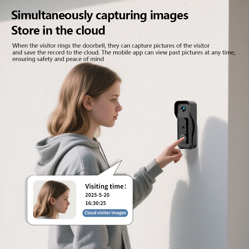 Smart Video Doorbell Camera, W - Smart Home Video Doorbell Enhanced Security With Smart Doorbell recension och pris