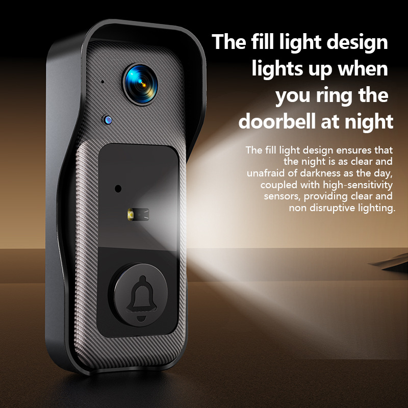 Smart Video Doorbell Camera, W - Smart Home Video Doorbell Enhanced Security With Smart Doorbell recension och pris