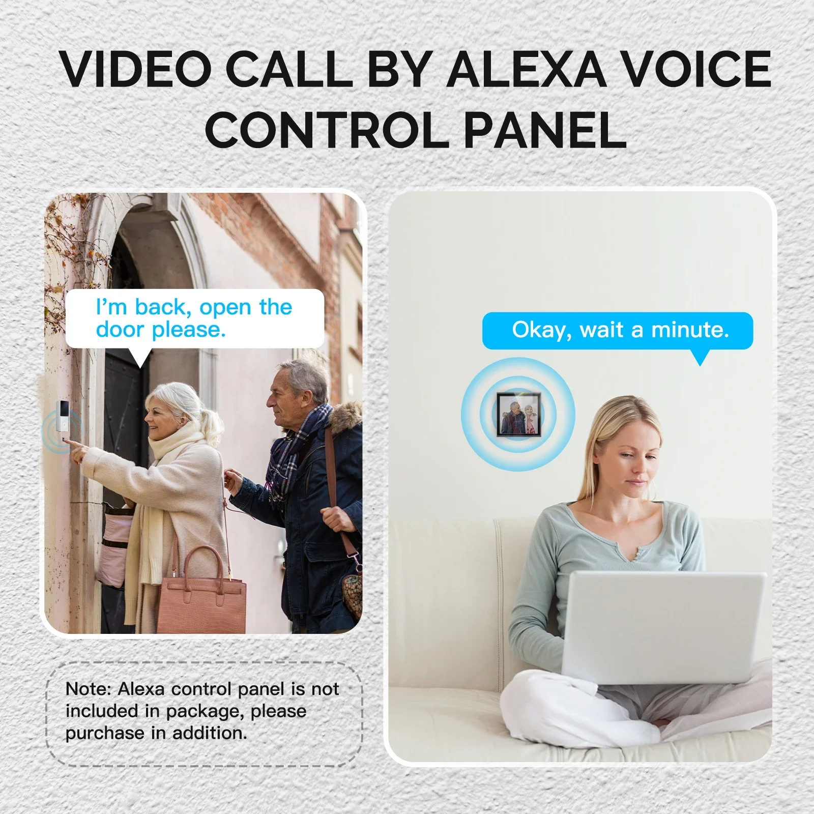 MOES Tuya Smart WiFi Video Doo - Smart Home Video Doorbell Enhanced Security With Smart Doorbell recension och pris
