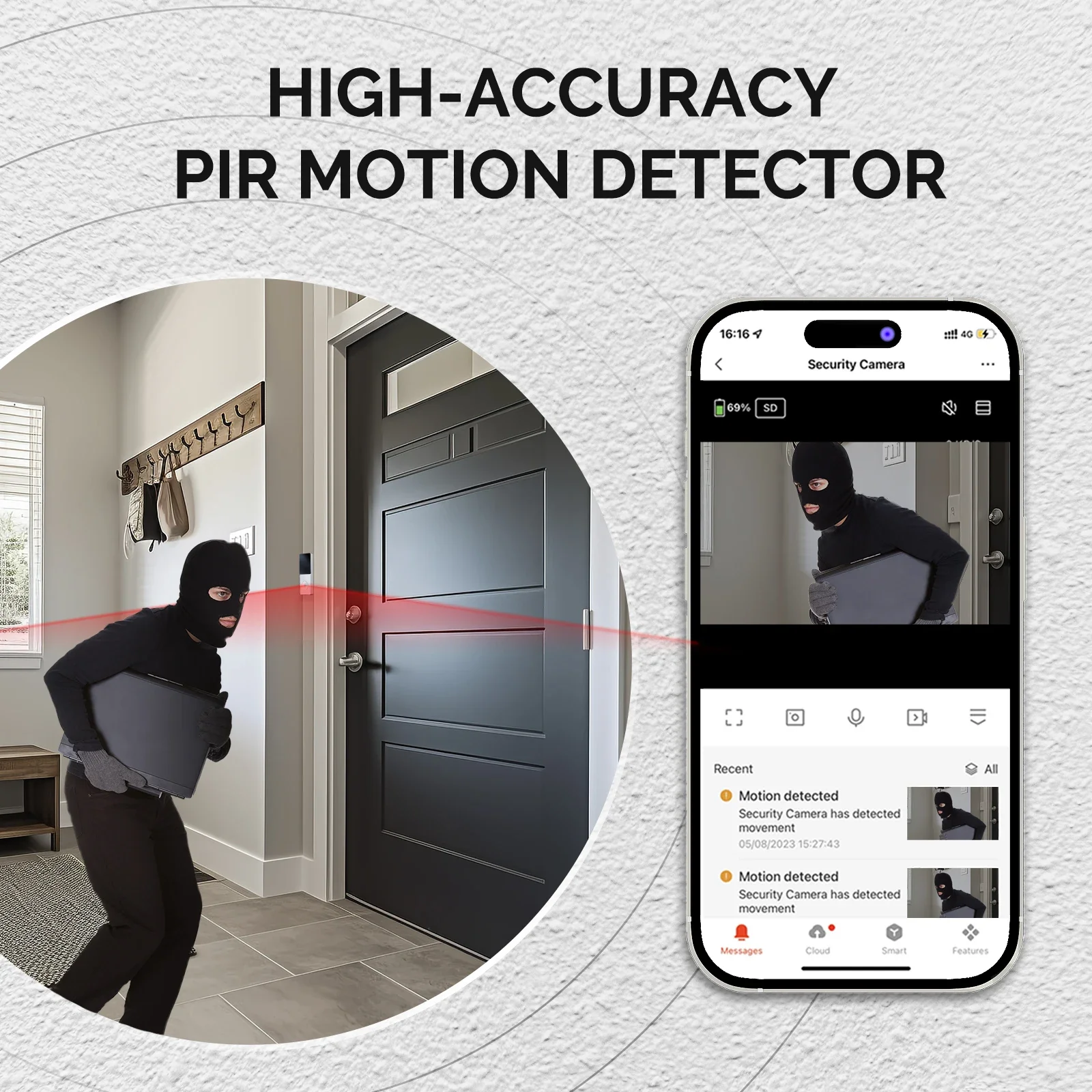 MOES Tuya Smart WiFi Video Doo - Smart Home Video Doorbell Enhanced Security With Smart Doorbell recension och pris