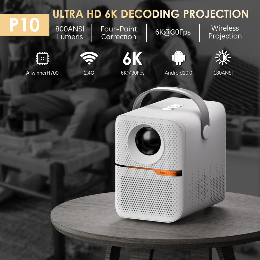 P10 Smart Mini Projector 300AN - Smart Home X10 recension och pris