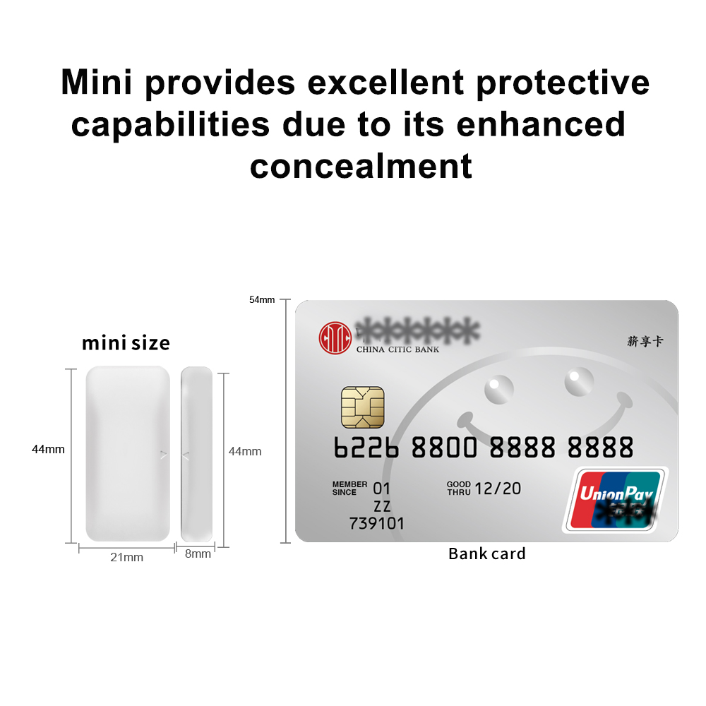 Tuya Zigbee Wireless Door Wind - Smart Home Miniature recension och pris