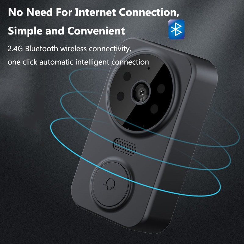 4.3 Inch WiFi Wireless Video D - Smart Home Video Doorbell Enhanced Security With Smart Doorbell recension och pris