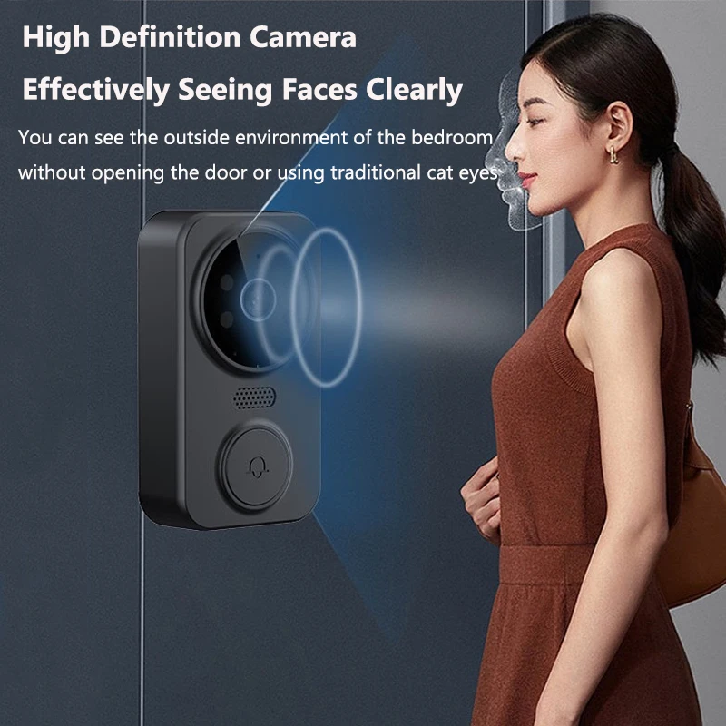 4.3 Inch WiFi Wireless Video D - Smart Home Video Doorbell Enhanced Security With Smart Doorbell recension och pris