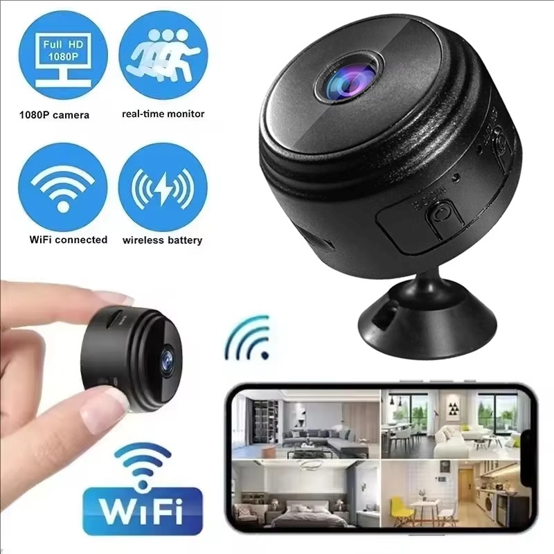 A9 Mini Cameras 1080P WiFi Sma - Smart Home Miniature recension och pris