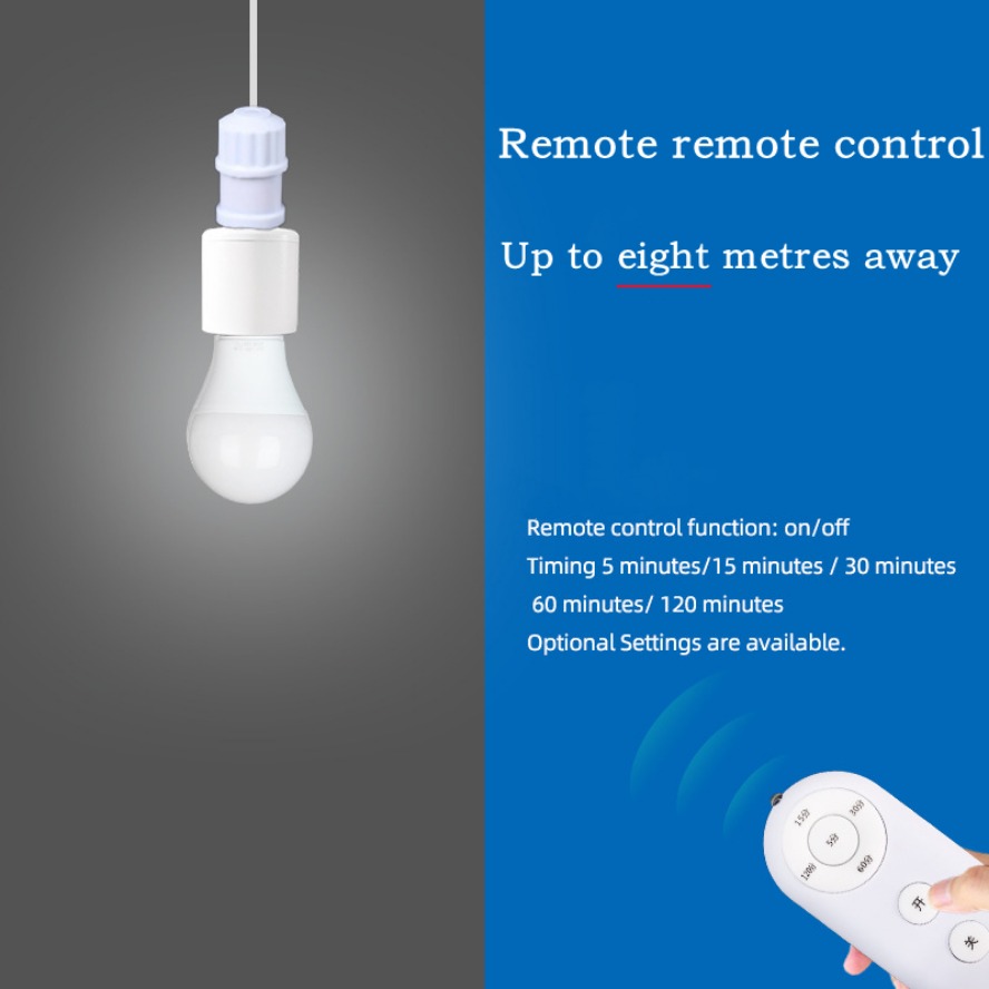 E27 60W Wireless Remote Contro - Smart Bulb recension och pris