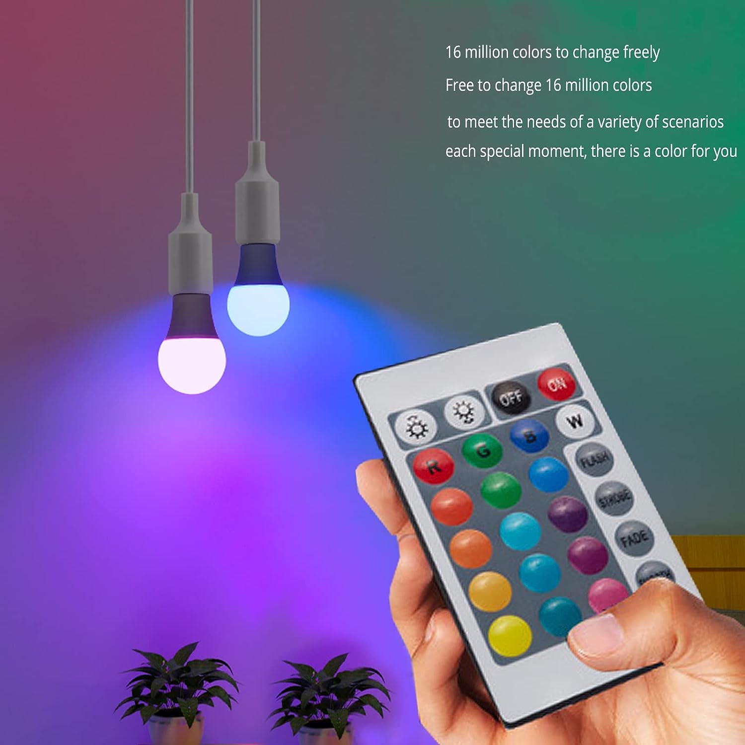 E27 220V 16 Colors RGB Bulb LE - Smart Bulb recension och pris