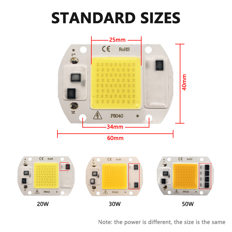 3000K 6000K LED COB Chip Light - Smart Bulb recension och pris