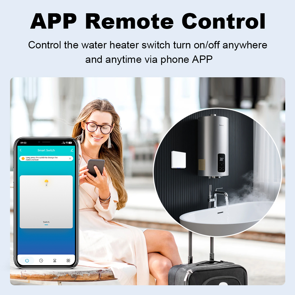 MANHOT Smart Wifi EU Water Hea - Smart Home Solution recension och pris