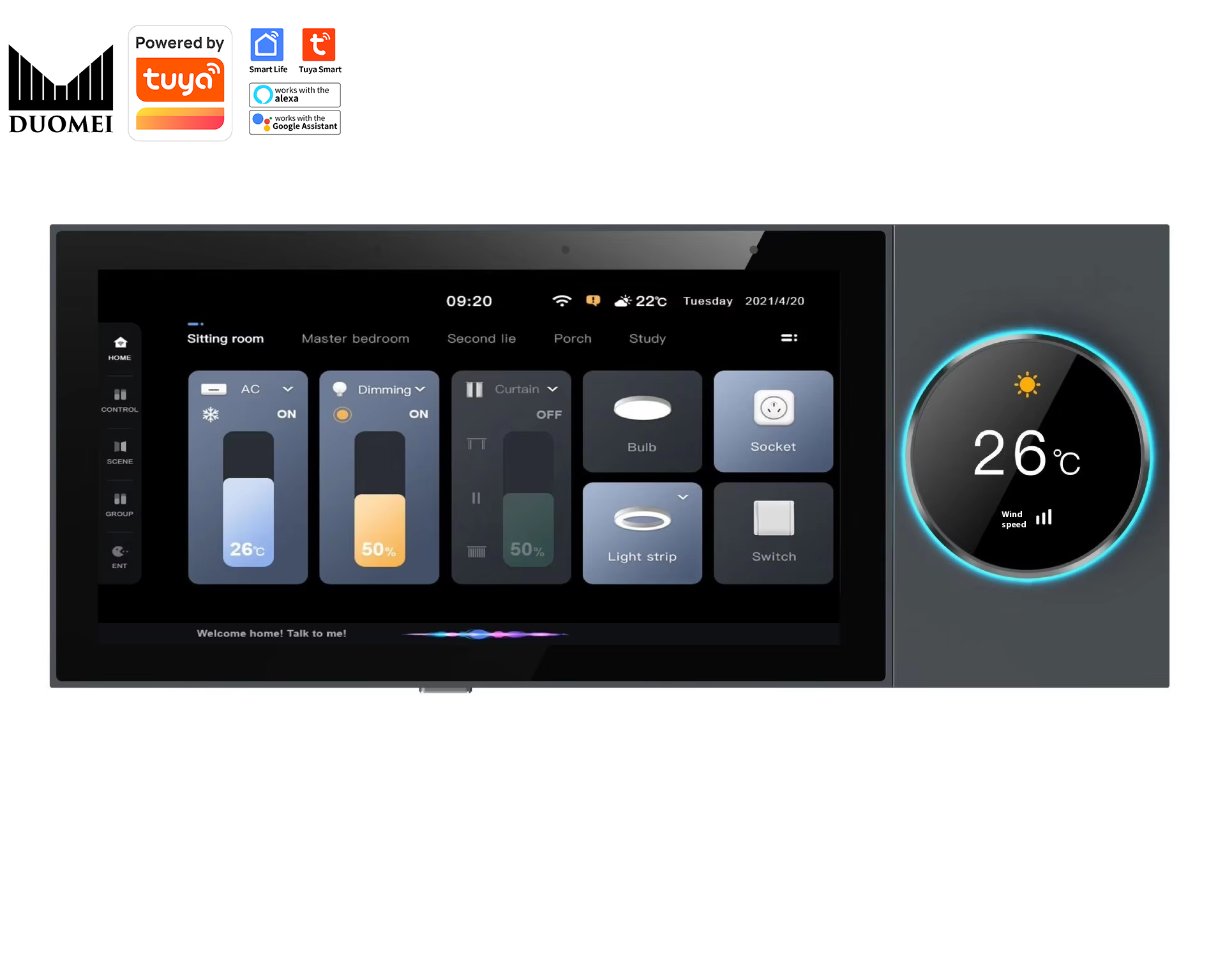 DUOMEI Smart Home System Tuya  - Smart Home Gateway recension och pris