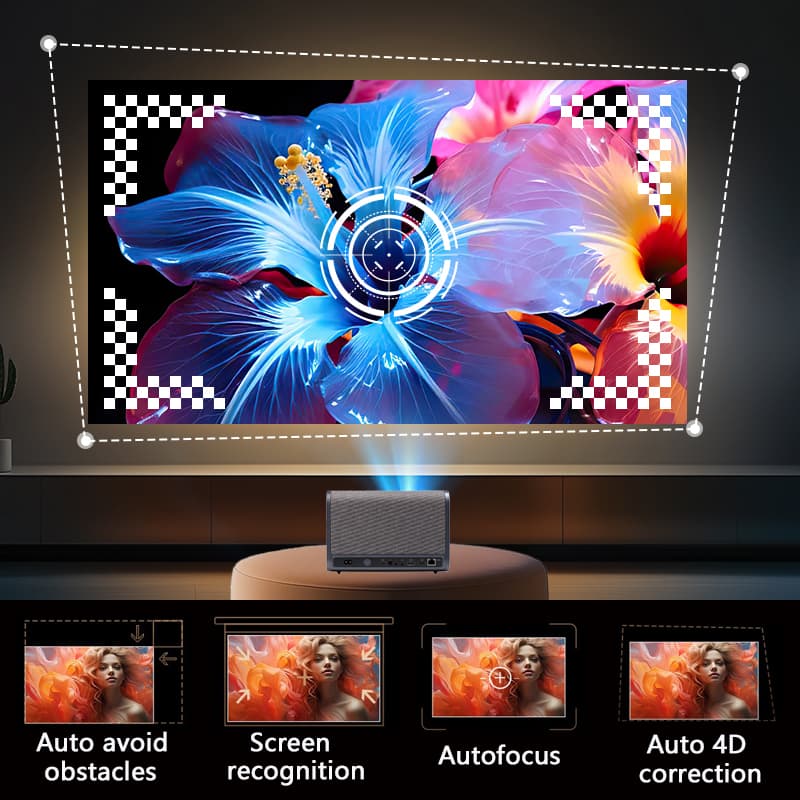 Huaweishi-J10 LED Projector, 1 - Smart Home X10 recension och pris