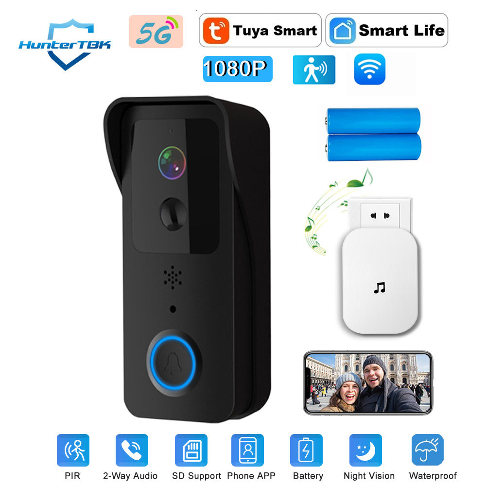 1080P HD WiFi Doorbell Camera  - Smart Home Video Doorbell Enhanced Security With Smart Doorbell recension och pris
