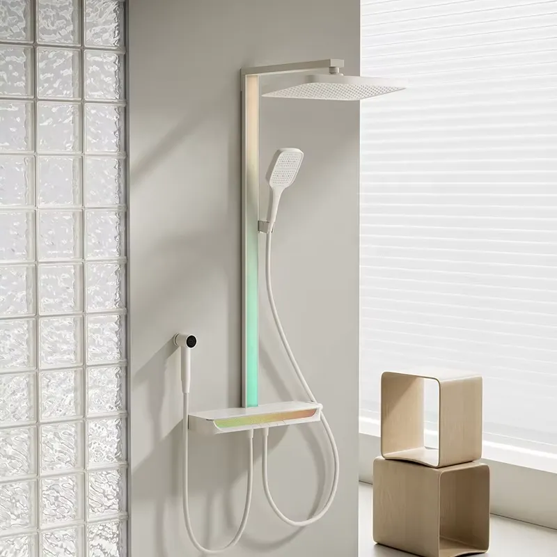 Brass Digital Waterfall Shower - Smart Home recension och pris