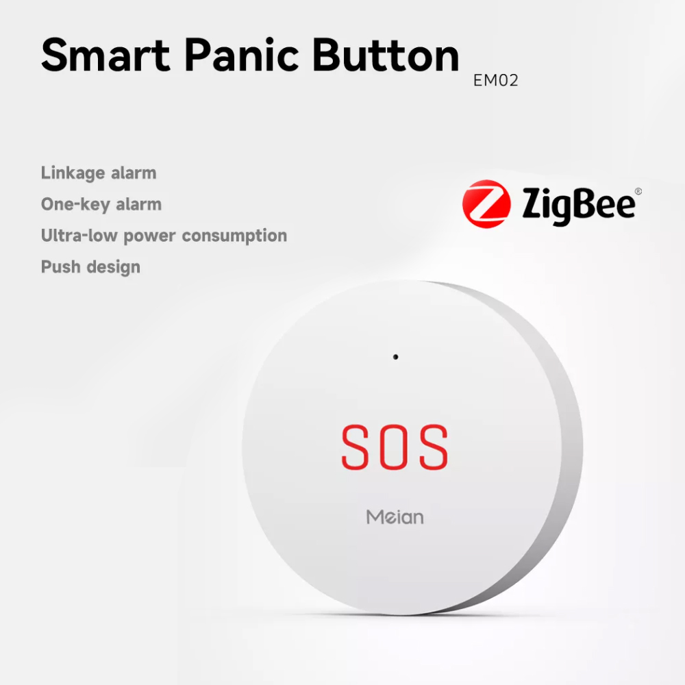 Meian Zigbee Tuya SOS Emergenc - Smart Home Gira recension och pris