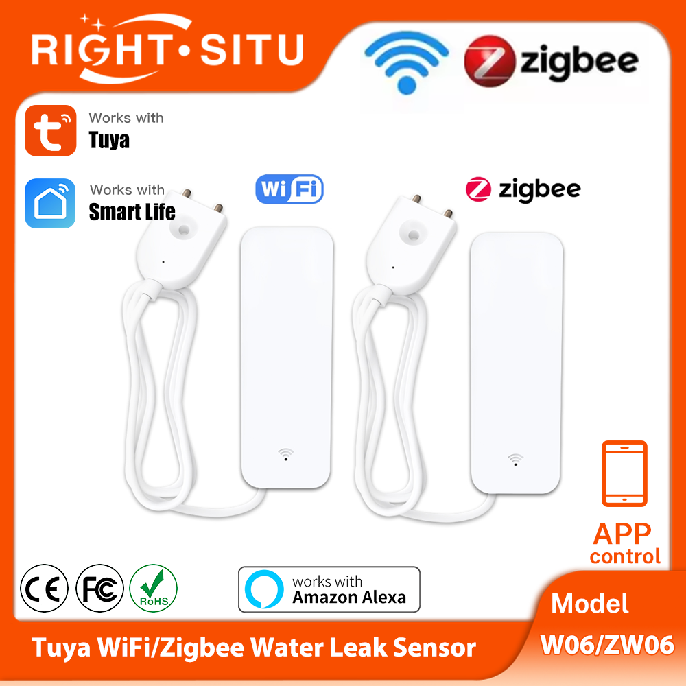 Tuya WiFi Zigbee Water Sensor  - Smart Home Features recension och pris