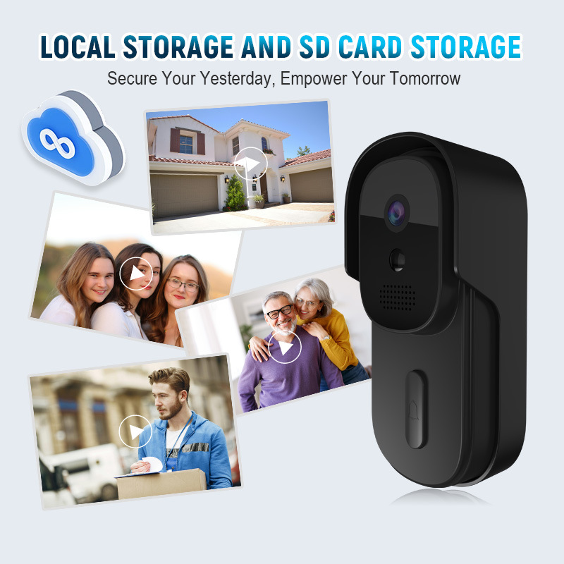 Tuya Video Doorbell 2MP Waterp - Smart Home Video Doorbell Enhanced Security With Smart Doorbell recension och pris