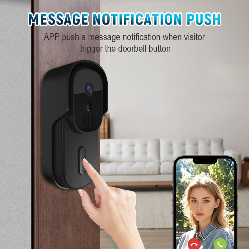 Tuya Video Doorbell 2MP Waterp - Smart Home Video Doorbell Enhanced Security With Smart Doorbell recension och pris