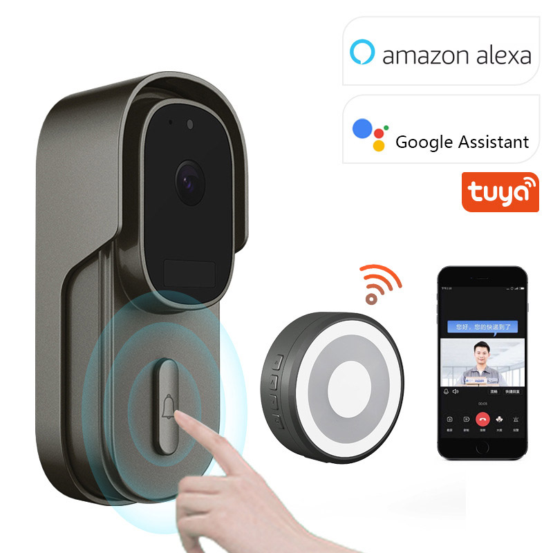 Tuya Video Doorbell 2MP Waterp - Smart Home Video Doorbell Enhanced Security With Smart Doorbell recension och pris