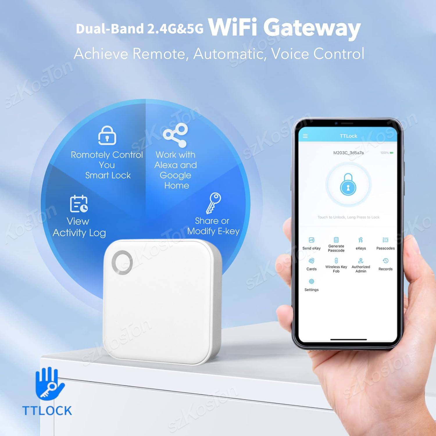 TTLock APP G5 Smart Wireless G - Smart Home Hub Ikea recension och pris