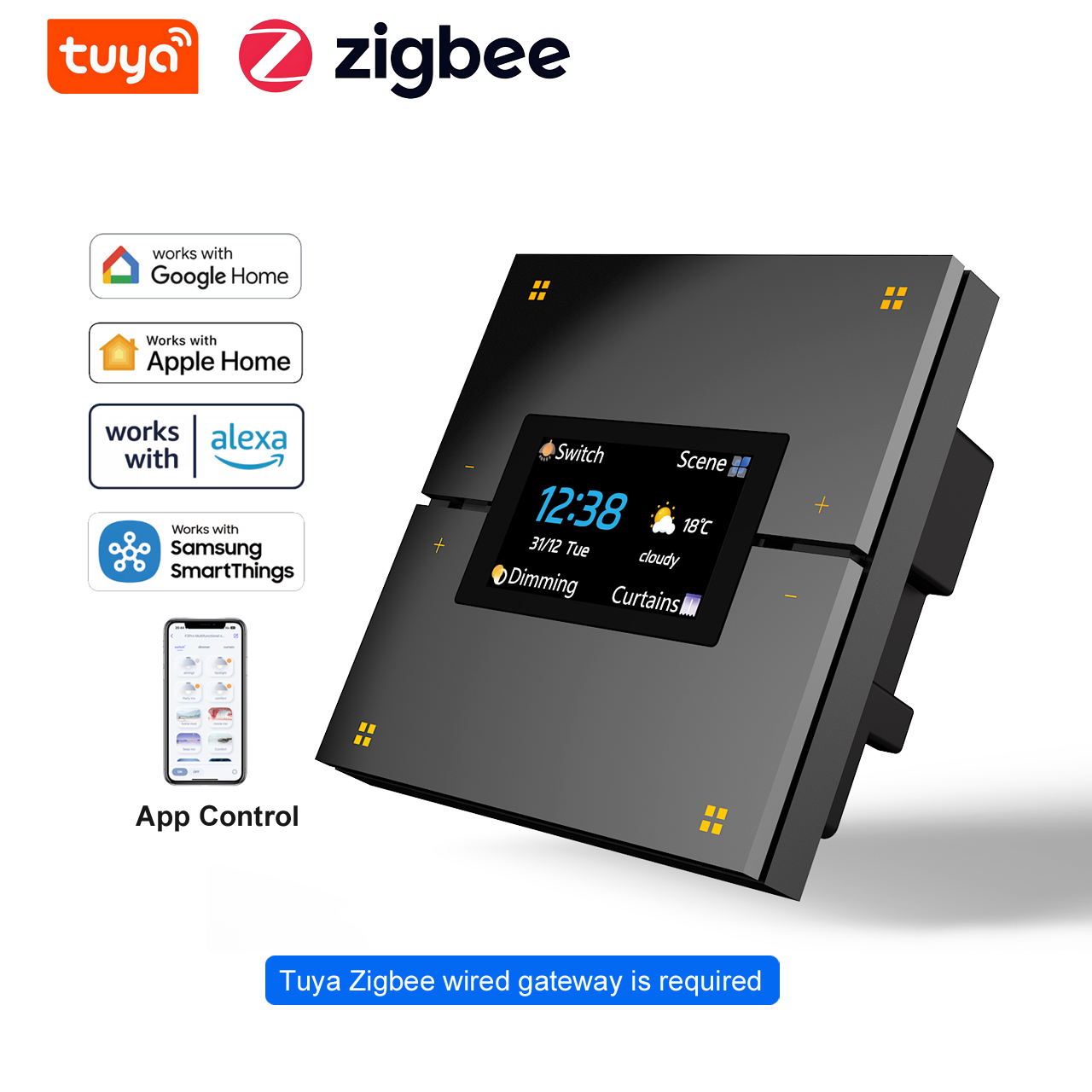 M9 Pro 8-Button UK Tuya Smart  - Smart Home Solution recension och pris