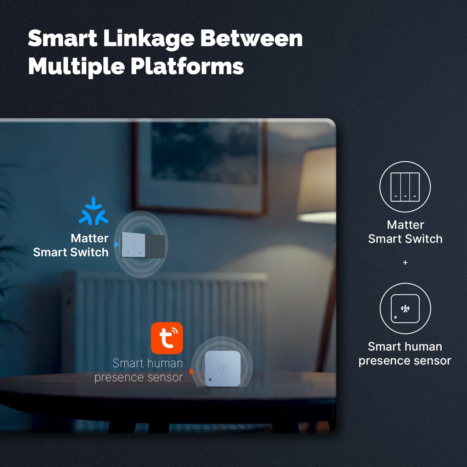MOES Matter Tuya WiFi Smart Li - Smart Home Google Assistant recension och pris