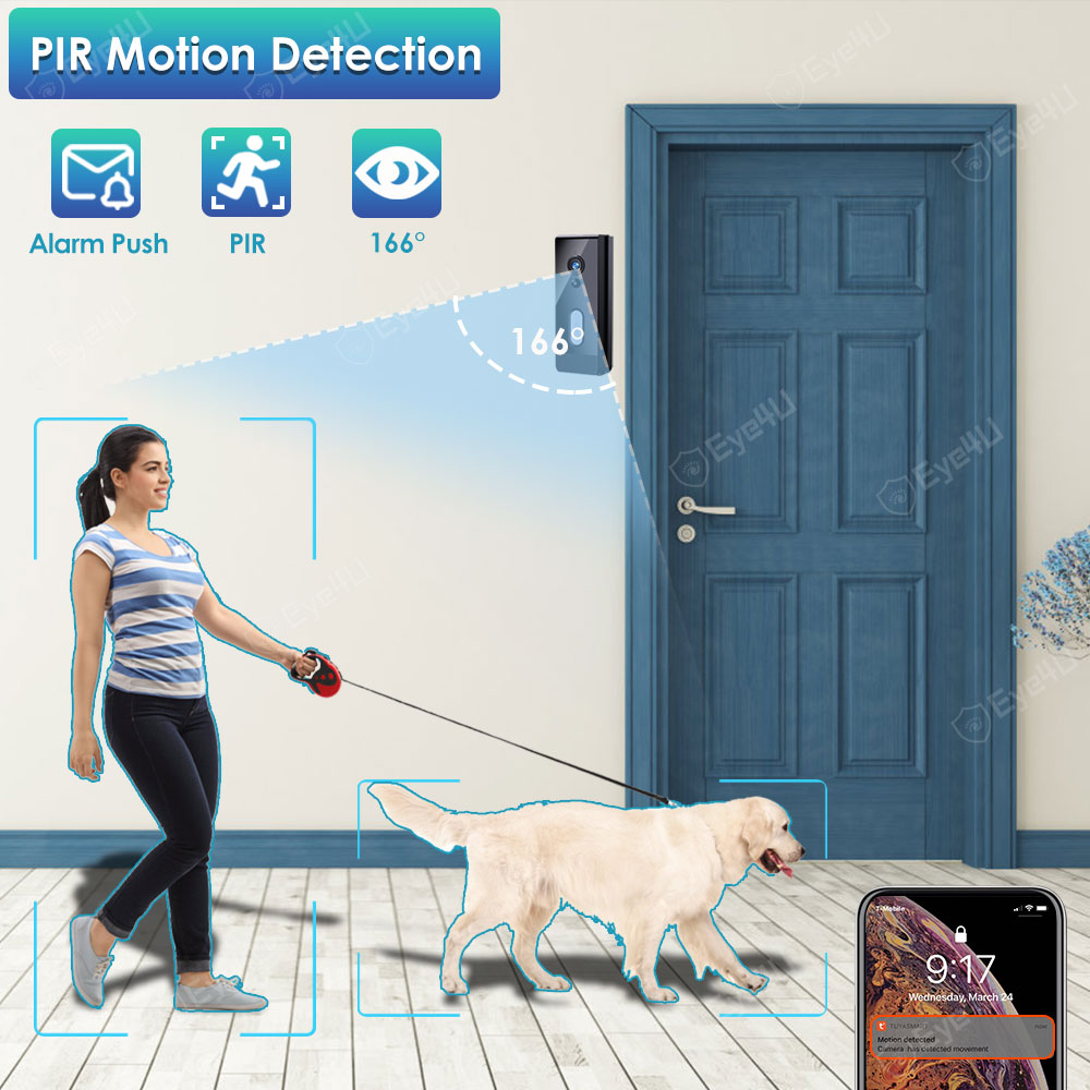 Tuya Smart Home Doorbell Camer - Smart Home Video Doorbell Enhanced Security With Smart Doorbell recension och pris