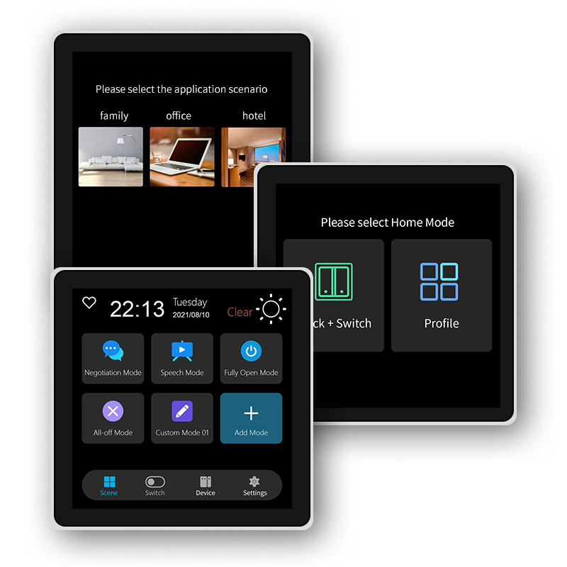 FUERS 4 Inch Touch Screen Mult - Smart Home Features recension och pris
