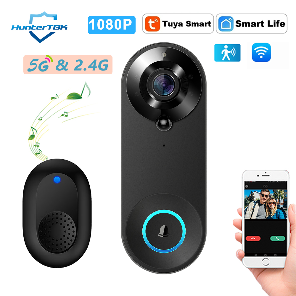 5G 2.4G WiFi Video Doorbell 10 - Smart Home Video Doorbell Enhanced Security With Smart Doorbell recension och pris