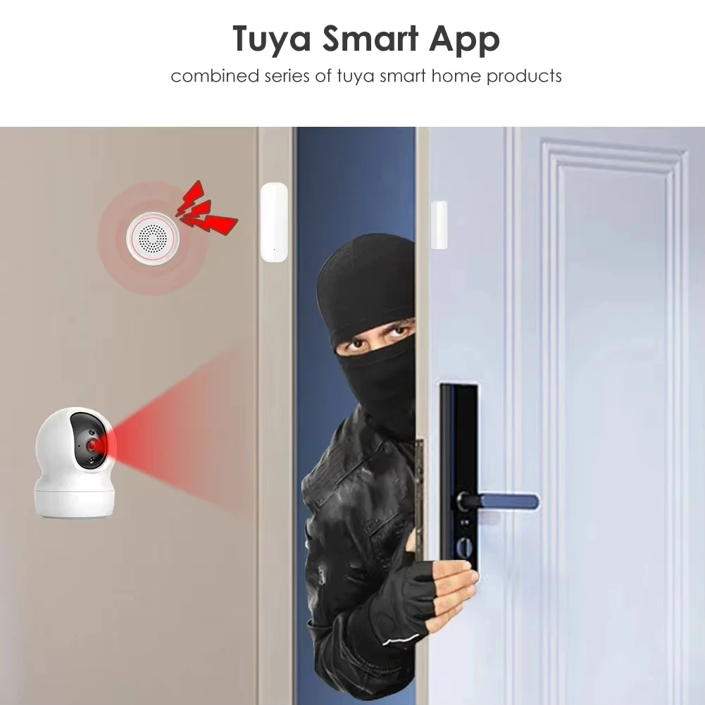 Tuya Zigbee/WiFi Magnetic Door - Smart Home Gateway recension och pris