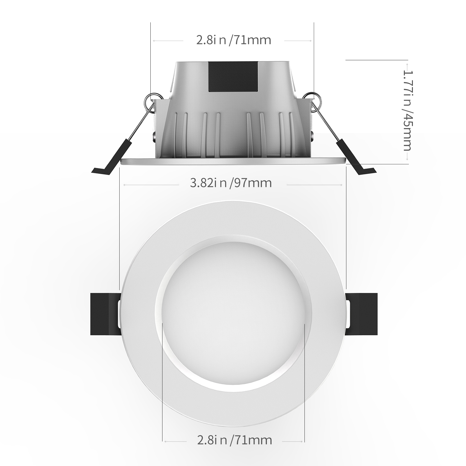 5W Smart BT Mesh Downlight Sma - Smart Home Features recension och pris