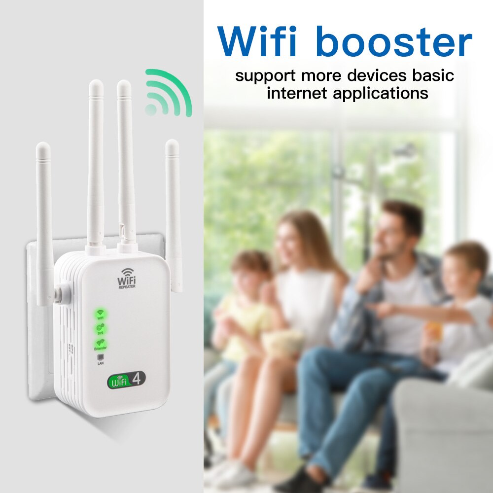 300M WIFi Repeater Wi-Fi Ampli - Smart Home X10 recension och pris