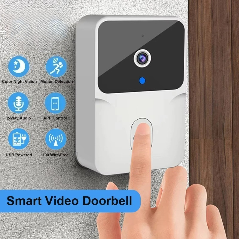 smart home Wifi Doorbell HD Ca - Smart Home Video Doorbell Enhanced Security With Smart Doorbell recension och pris