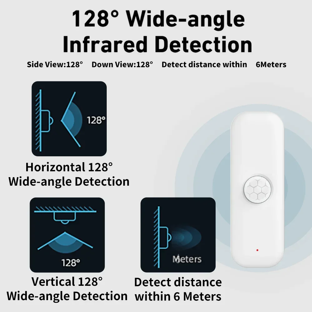 Tuya WiFI Motion Sensor PIR Sm - Smart Home Google Assistant recension och pris