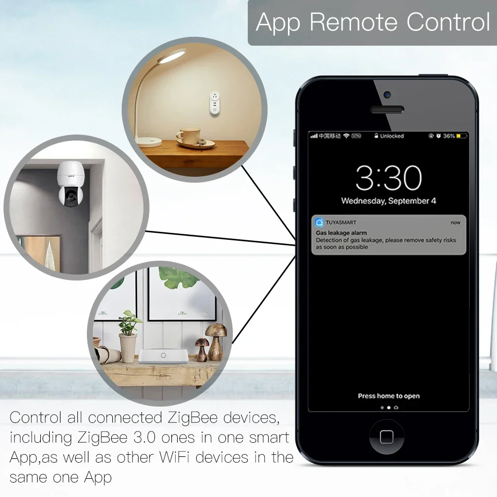 Tuya ZigBee 3.0 Smart Gateway  - Smart Home Gateway recension och pris