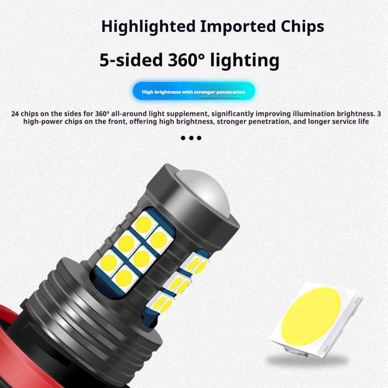 Front Fog Light 2pcs LED Bulb  - Smart Bulb recension och pris